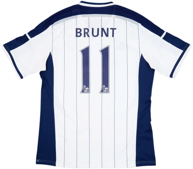 2014-15 West Brom Home Shirt Brunt #11 - 8/10 - (XL)