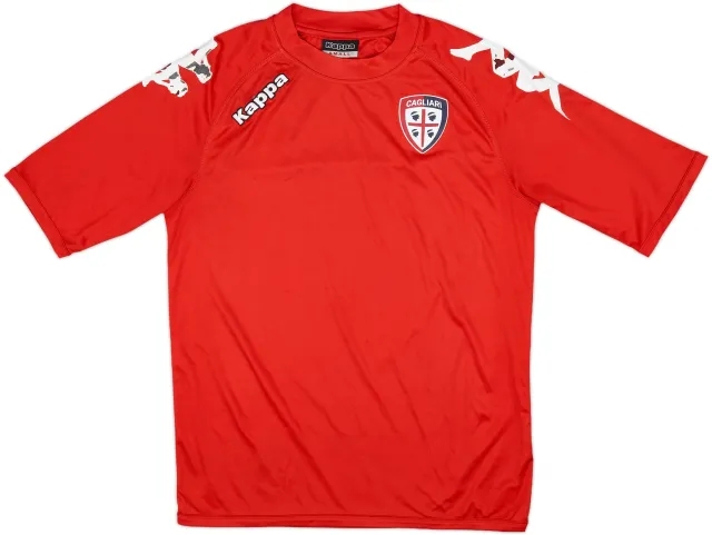 2014-15 Cagliari Kappa Training Shirt - 5/10 - (S)