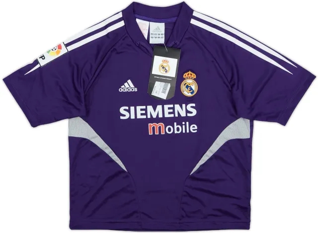 2004-05 Real Madrid GK S/S Shirt (6-7 Years)
