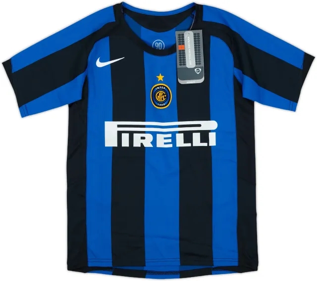 2004-05 Inter Milan Home Shirt (S.Boys)