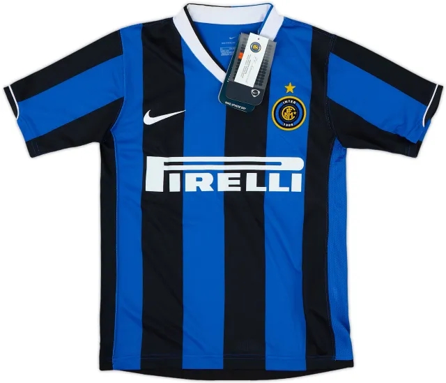 2006-07 Inter Milan Home Shirt (S.Boys)