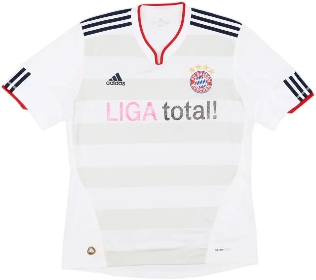 adidas Bayern Munich Mens SS Away Shirt 2010/11