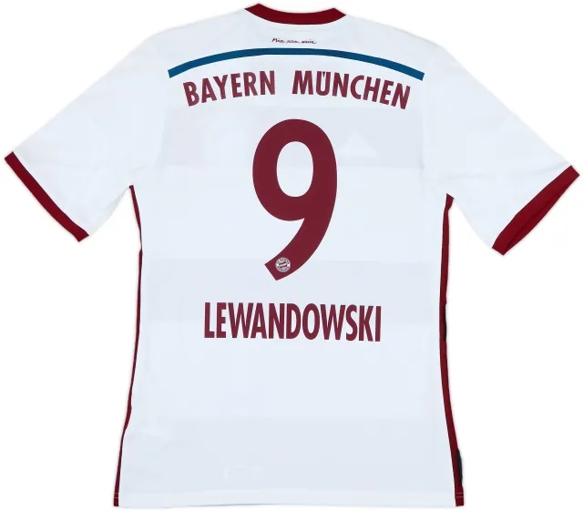 adidas Bayern Munich Mens SS Away Shirt 2014/15