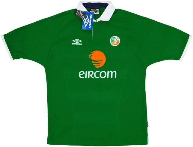 2000-01 Ireland Home Shirt (L)