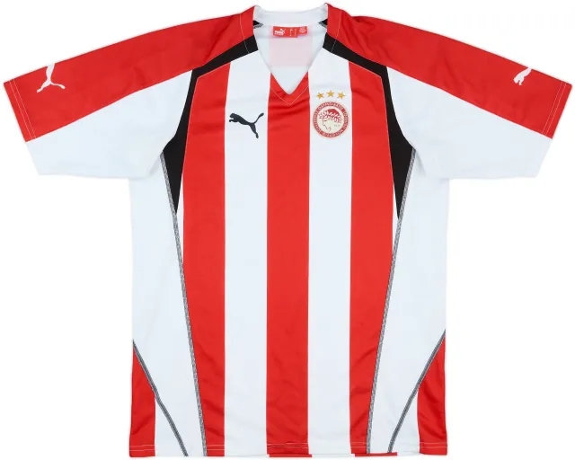 2005-06 Olympiakos Home Shirt - 7/10 - (L)