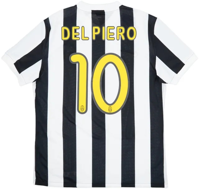 2009-10 Juventus Player Issue Home Shirt Del Piero #10 (L)