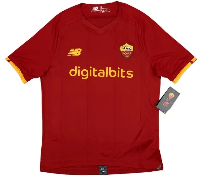 2021-22 Roma Home Shirt (S)