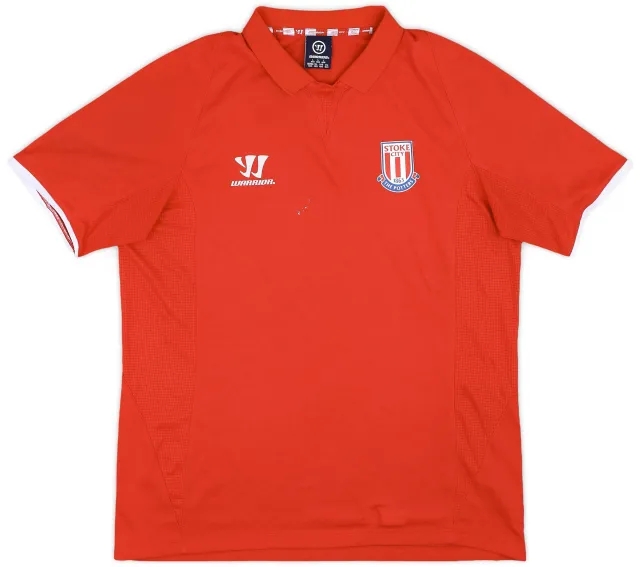 2014-15 Stoke City Warrior Polo Shirt - 5/10 - (L)