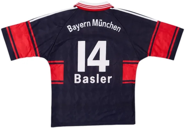 adidas Bayern Munich Mens SS Home Shirt 1997/99