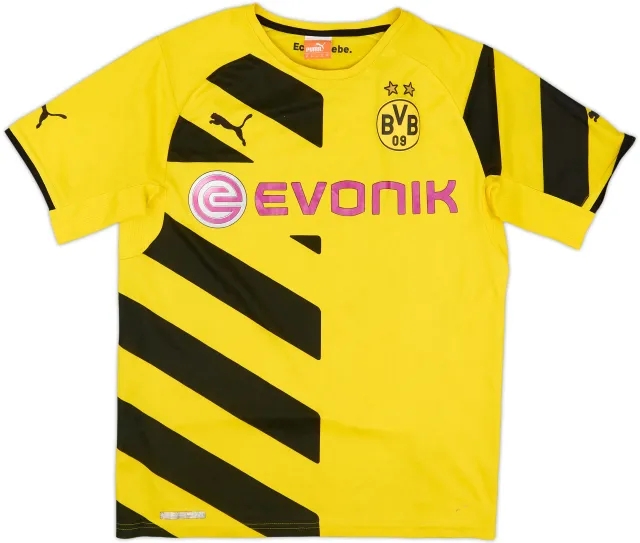 Puma Borussia Dortmund Mens SS Home Shirt 2014/15