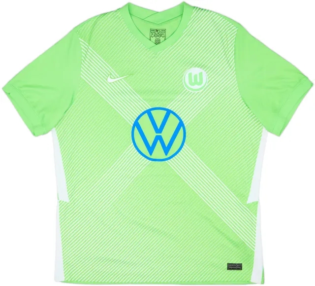 2020-21 Wolfsburg Home Shirt - 10/10 - (XL)