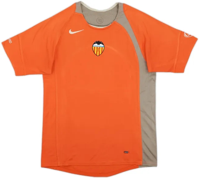 Nike Valencia Boys SS Home Shirt 2006/07