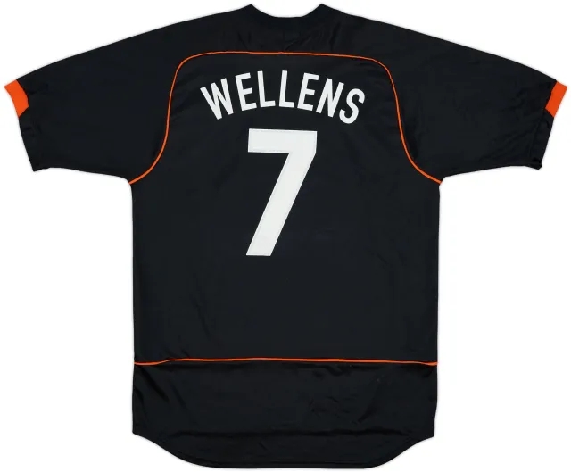 2003-04 Blackpool Away Shirt Wellens #7 - 6/10 - (L)