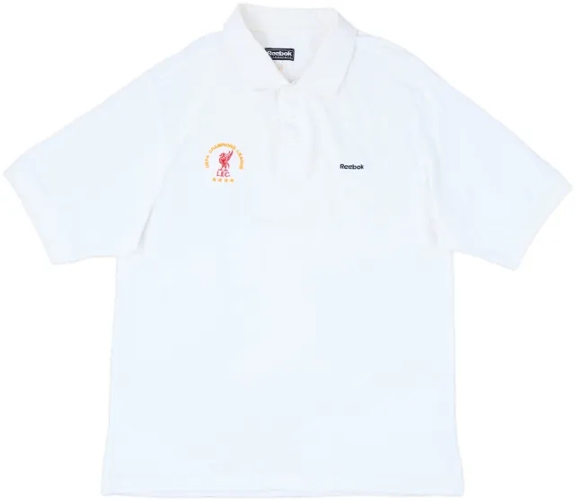 2000-01 Liverpool 'Champions League' Reebok Polo Shirt - 7/10 - (XL)