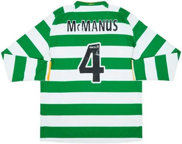 Nike Celtic Mens LS Home Shirt 2008/10
