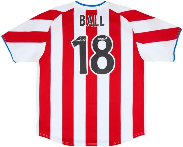 2003-04 Rangers Away Shirt Ball #18 - 6/10 - (XL)