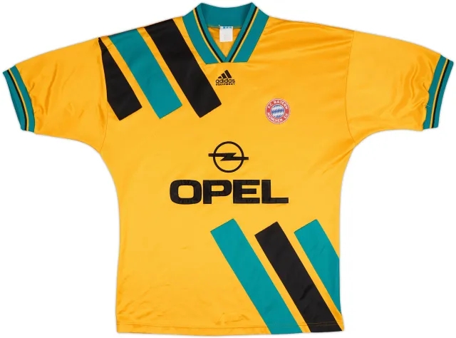 adidas Bayern Munich Mens SS Away Shirt 1993/94