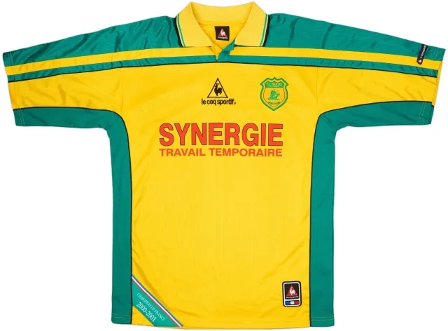 2001-02 Nantes Home Shirt - 9/10 - (XL)