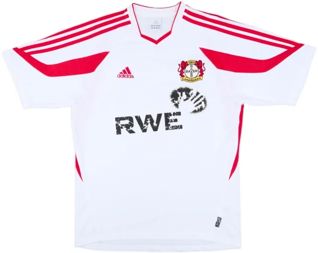 adidas Bayer Leverkusen Mens SS Away Shirt 2003/05