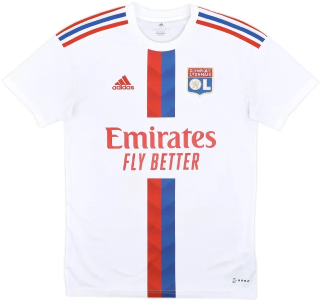 2022-23 Lyon Home Shirt - 7/10 - (S)