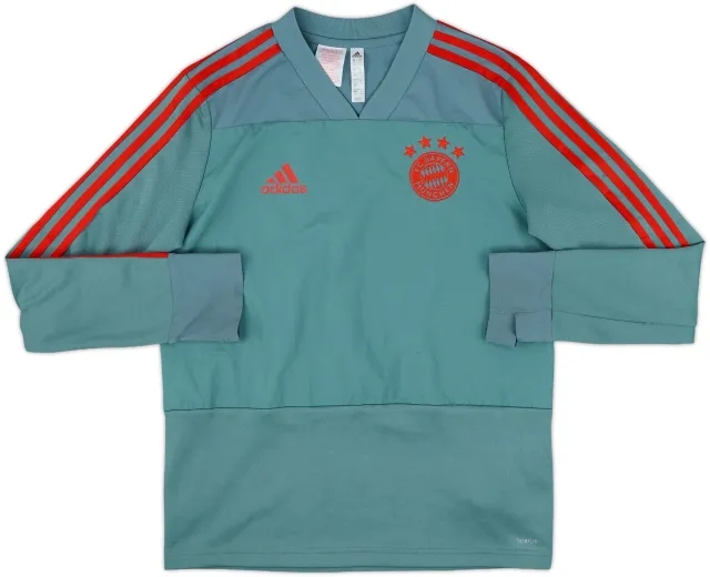 2018-19 Bayern Munich adidas Drill Top - 8/10 - (L.Boys)