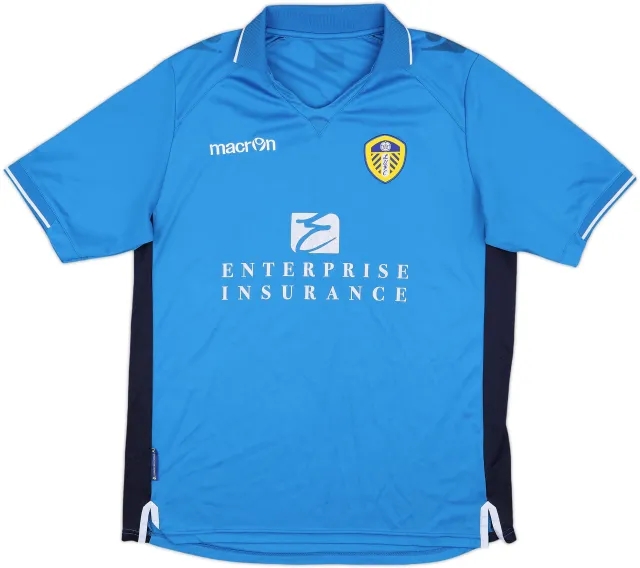 Macron Leeds United Mens SS Away Shirt 2012/14