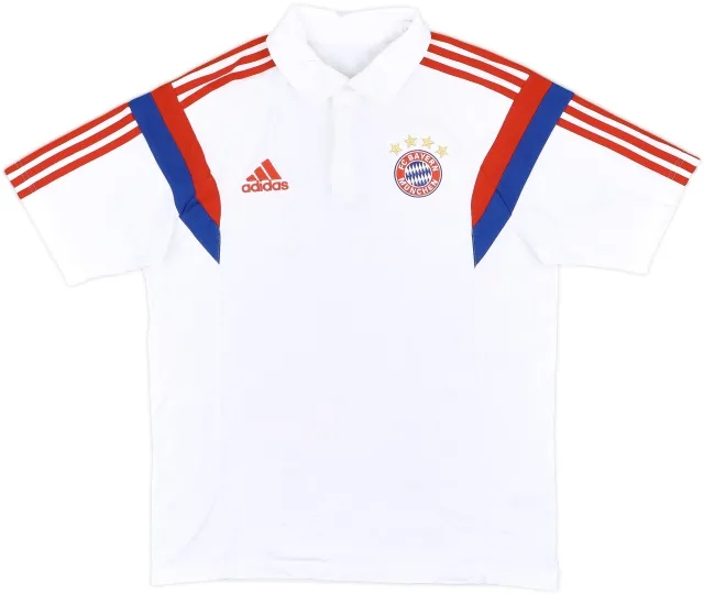 2014-15 Bayern Munich adidas Polo Shirt - 9/10 - (M)