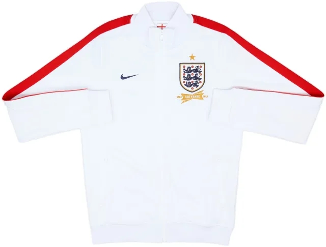 2013-14 England Nike N98 Track Jacket - 6/10 - (S)