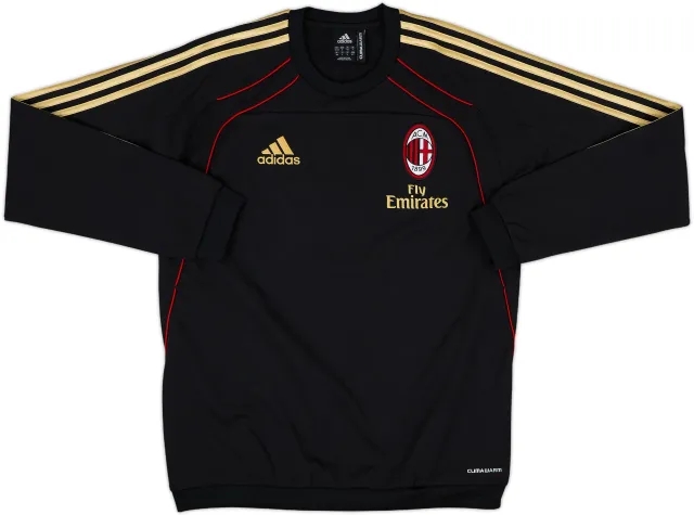 2010-11 AC Milan adidas Sweat Top - 9/10 - (S)