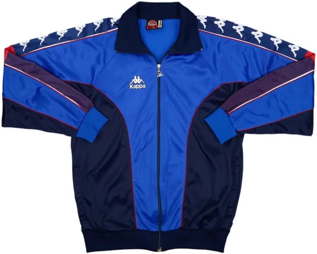 1995-97 Kappa Template Track Jacket (Barcelona) - 9/10 - (L)