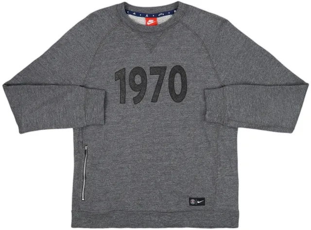 2016-17 Paris Saint-Germain '1970' Nike Sweat Top - 8/10 - (M)