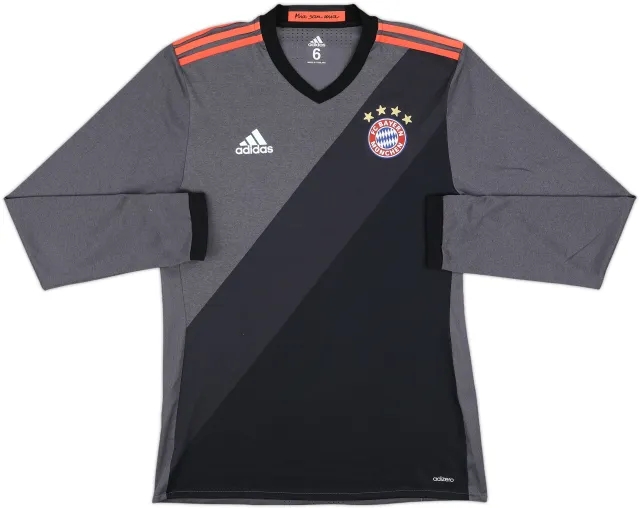 adidas Bayern Munich Mens LS Player Issue Away Shirt 2016/17