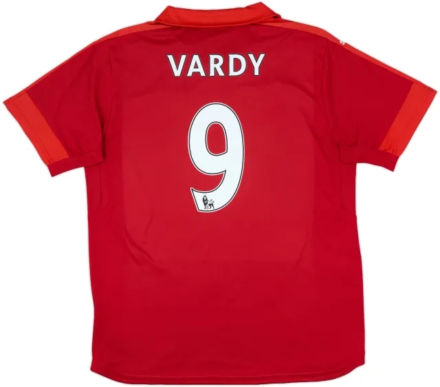 2016-17 Leicester Away Shirt Vardy #9 - 5/10 - (XL)