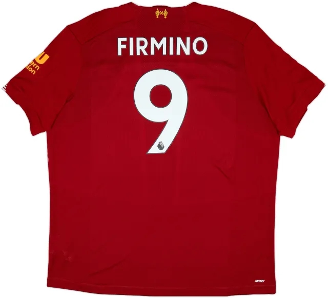 2019-20 Liverpool Home Shirt Firmino #9 - 10/10 - (XXL)