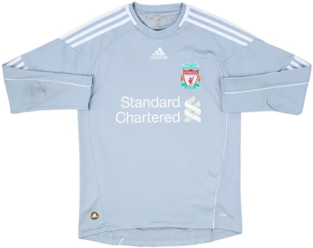2010-12 Liverpool GK Shirt - 7/10 - (L.Boys)