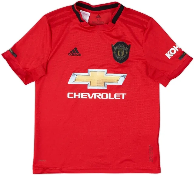 2019-20 Manchester United Home Shirt - 6/10 - (L.Boys)