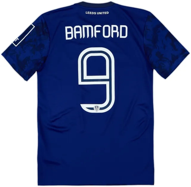 2021-22 Leeds United Away Shirt Bamford #9 - 8/10 - (XS)