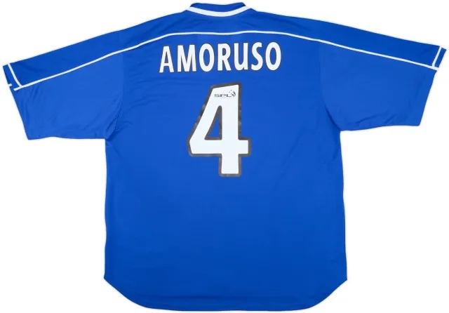 1999-01 Rangers Home Shirt Amoruso #4 (XL)
