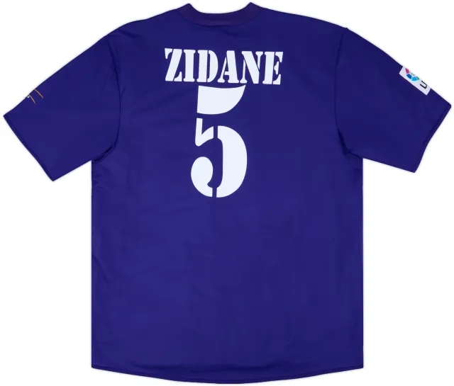2001 Real Madrid Third Shirt Zidane #5 (XL)