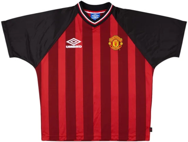 1998-99 Manchester United Umbro Training Shirt - 10/10 - (M)