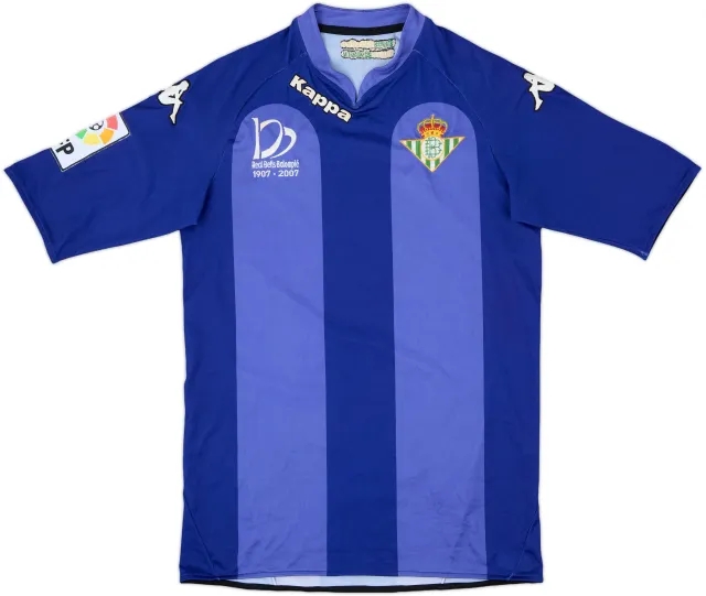 2007-08 Real Betis 'Centenary' Away Shirt - 8/10 - (M)