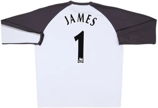 2006-07 Manchester City GK Shirt James #1 - 8/10 - (XL)