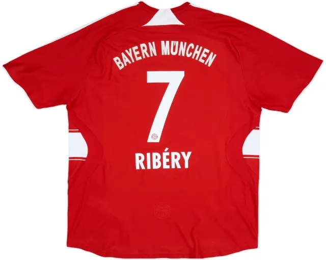 adidas Bayern Munich Mens SS Home Shirt 2007/08