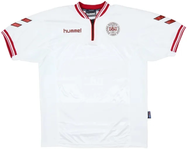 2000-02 Denmark Away Shirt - 8/10 - (L)