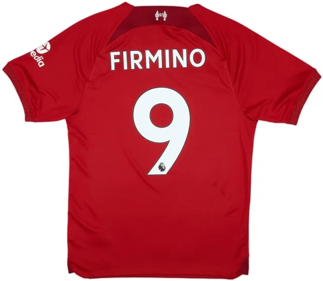2022-23 Liverpool Home Shirt Firmino #9 - 10/10 - (S)