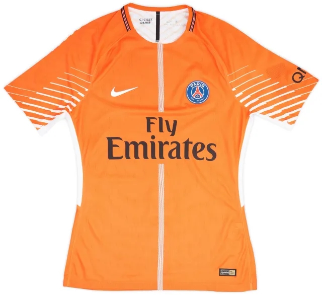 2017-18 Paris Saint-Germain Player Issue GK Home Shirt (L)