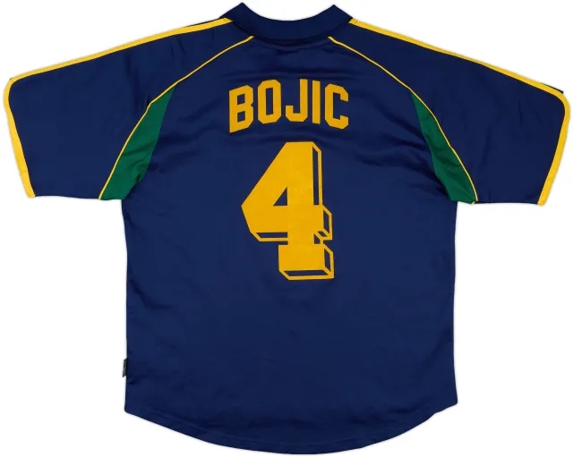 2001-02 Australia Match Issue Away Shirt Bojic #4