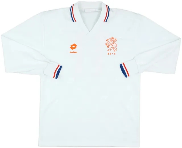 1992-94 Netherlands Match Issue Away L/S Shirt #11