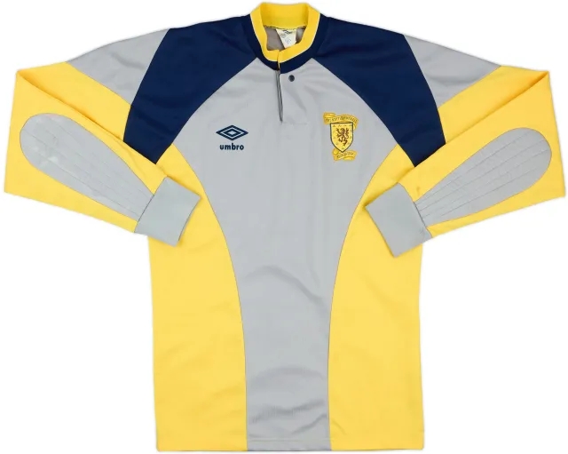 1990-92 Scotland GK Shirt #1 - 7/10 - (S)