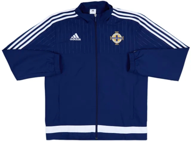 2015-16 Northern Ireland adidas Track Jacket - 8/10 - (M)